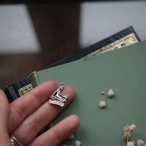 1970's Zodiac Virgo Sterling Silver Charm